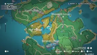 Genshin Impact Higi Village Relay Stone Puzzle Chest