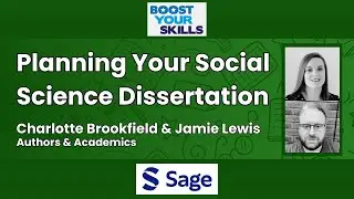 Planning Your Social Science Dissertation