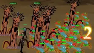 TREES ARE BUSTED in the Elemental Campaign!!! - 2【Stick War 2 Mods】