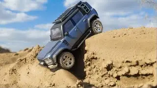 Full Metal Body! 😎 Adventures of a Tiny Titan (RC Land Rover Defender)