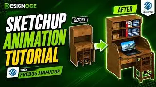 Learn SketchUp Animation Step by Step with Fredo6 Animator