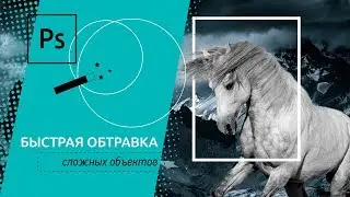 Фотошоп урок. Быстрая обтравка сложных объектов в Фотошопе. Простой способ