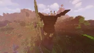 Speed build of a Roman guard in Minecraft