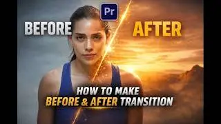 how to make before and after transition in adobe premiere pro