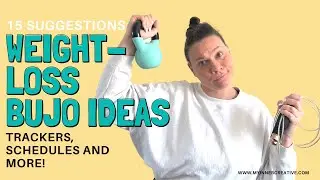15 gorgeous Bullet journal weight-loss trackers, fitness tracker, body measurement tracker ideas
