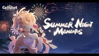 Web Event: Summer Night Mementos | Genshin Impact