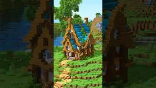 Small bluestone cottage Minecraft build
