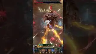 Incinerate lvl 200 Tormented Grigoire - Season 4 Diablo 4 #shorts #diablo4 #sorcerer