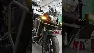 Funny and Professtional LX5 BI LED Fog Driving Lights with Angel Eyes DRLs for Motorcycle Lighting