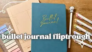 bullet journal FLIP-TROUGH 2023 🤍 bujo ideas for beginners