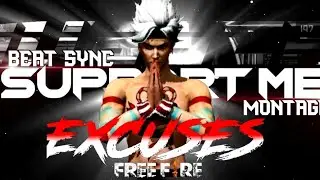 EXCUSES - AP DHILLON || BEAT SYNC MONTAGE FREE FIRE🔥#VELOCITY_EDIT#EXCUSESE#BEATSYNC_MONTAGE_FF#BEAT
