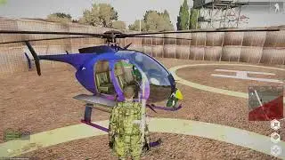ams fly a civ heli