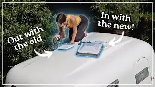Switching out my Boler Skylight!