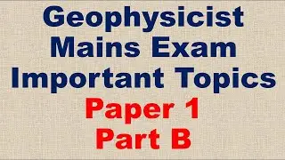 geophysicist exam|  upsc geophysicist exam preparation|  geoscientist exam 2022|  geoscientist exam|