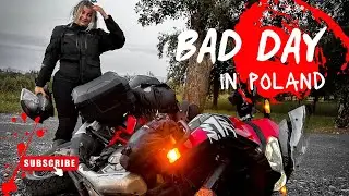 This Garmin Zumo is a Liability! I Crashed in Poland