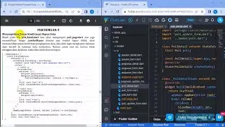 Pertemuan 9| Projek klinik_app Menggunakan flutlab.io