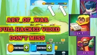 How to hack (art of war) game without any app's unlimited money 💵 and gem's