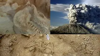 Archaeology: 'Mass grave' was buried under volcanic ash 1000 miles from eruption