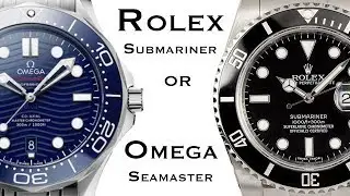 Rolex Submariner Or Omega Seamaster Professional. Now or Down the Line? Rolex or Omega for Value?