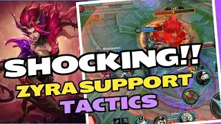 Zyra Wild Rift Gameplay: Shocking Support Tactics!