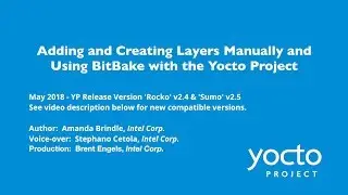 Adding and Creating Layers Manually and Using BitBake with Yocto Project