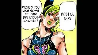 Basically Jolyne and Anasui's Entire Relationship