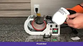 Como sublimar - Copo Térmico Inox Parede Dupla com Tampa 350ml