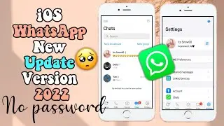 How  to install ios 14 whatsapp || iOS WhatsApp for android 2022 || its Snow00