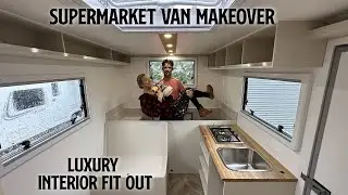 Best Van To Convert To A Camper! Turning A Sainsbury's Delivery Van Into An Arctic Ready Campervan.