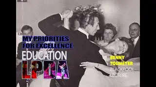 BENNY TOLMEYER MY PRIORITIES FOR EXCELLENCE