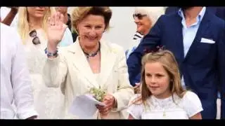 King Harald and Queen Sonja as grandparents