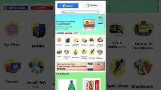 Html amd Css Use To create Flipkart Clone 