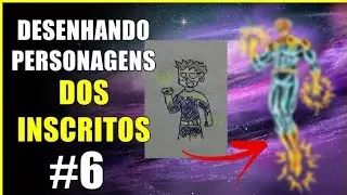 DESENHANDO PERSONAGENS DOS INSCRITOS #desenho #históriasemquadrinhos #art #drawing #hero #hq #arte