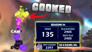 FLAWLESS Ranked Climb +100 Elo with NIX - Brawlhalla