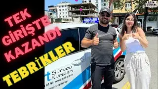 DİREKSİYON SINAVINI BUGÜN KAZANDI #direksiyondersi