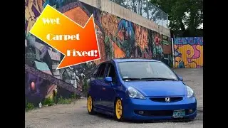 Honda Jazz Fit water leak fix