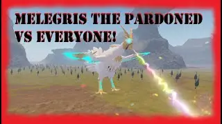 MAX MELEGRIS the PARDONED vs EVERYONE! (Roblox Kaiju Universe)