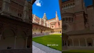 Discovering Certosa di Pavia: Italy's Majestic Monastery 🏰 #pavia #history #church #italy