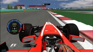 rFactor F1 2013 -  Jules BIANCHI 22 - Onboard Lap China
