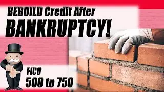 How To Rebuild Credit After Chapter 7 Bankruptcy | Increase Credit Score From 500 To 700 In One Year