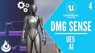 Unreal Engine 5 | AI Tutorial: Enemy Damage Perception - Part 4