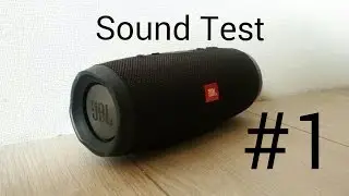 Jbl charge 3 sound test #1