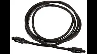AmazonBasics Digital Optical Audio Toslink Cable- $6.99