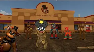 DOMNUL MOTAN SE ANGAJEAZA CA PAZNIC LA PIZZERIA LUI FREDDY!! ANIMATRONICII DIABOLICI SUNT DUPA MINE!