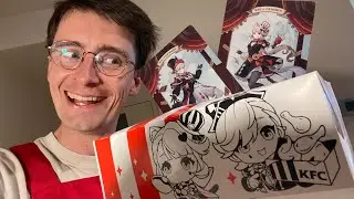 Genshin KFC Collab in Japan 🍗 October 2024