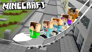 FAILED ROLLER COASTER DISASTER!? (The Pals vs Minecraft Roller Coaster)