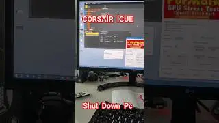 Corsair İCUE.  Shut Down Test/ Pc kapanması