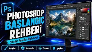 Yeni Başlayanlar İçin Photoshop Rehberi | Sıfırdan Nereden Başlamalı?