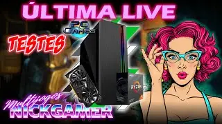 [LIVE] 🎮PC GAMER NOVO | ÚLTIMA LIVE, SÓ GAMEPLAY #retrogaming #pcgaming 😊✌🏾