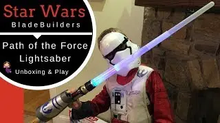 Star Wars -  BladeBuilders  - Path of the Force Lightsaber  - Unbox & Play